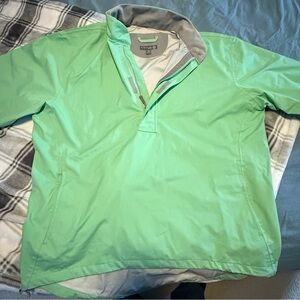Men's Peter Millar Green Pullover